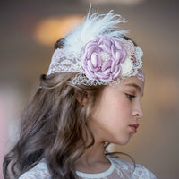 Addie Couture Flower Lace Headband