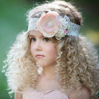 Ellie Couture Flower Lace Headband