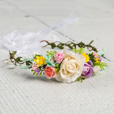Kinsley Flower Girl Crown