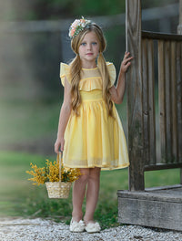 Kendall Dress - Yellow